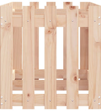 Hochbeet Lattenzaun-Design 150x50x50 cm Massivholz Kiefer