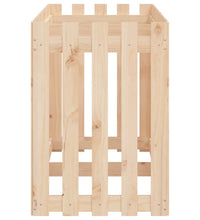 Hochbeet Lattenzaun-Design 150x50x70 cm Massivholz Kiefer