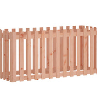 Hochbeet Lattenzaun-Design 150x50x70 cm Massivholz Douglasie