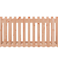 Hochbeet Lattenzaun-Design 150x50x70 cm Massivholz Douglasie