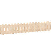 Hochbeet Lattenzaun-Design 200x30x30 cm Massivholz Kiefer