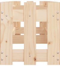 Hochbeet Lattenzaun-Design 200x30x30 cm Massivholz Kiefer
