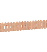 Hochbeet Lattenzaun-Design 200x30x30 cm Massivholz Douglasie