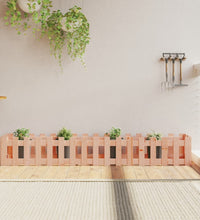 Hochbeet Lattenzaun-Design 200x30x30 cm Massivholz Douglasie