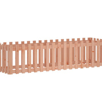 Hochbeet Lattenzaun-Design 200x50x50 cm Massivholz Douglasie