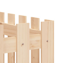 Hochbeet Lattenzaun-Design 200x50x70 cm Massivholz Kiefer