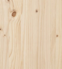 Hochbeet Lattenzaun-Design 200x50x70 cm Massivholz Kiefer