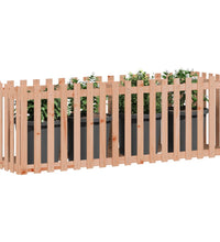 Hochbeet Lattenzaun-Design 200x50x70 cm Massivholz Douglasie