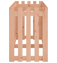 Hochbeet Lattenzaun-Design 200x50x70 cm Massivholz Douglasie