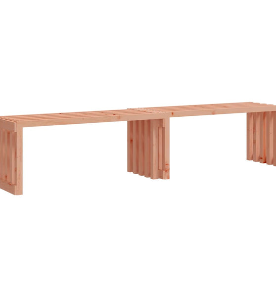 Gartenbank Ausziehbar 212,5x40,5x45 cm Massivholz Douglasie