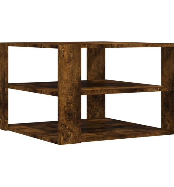 Couchtisch Räuchereiche 59,5x59,5x40 cm Holzwerkstoff