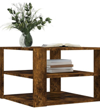 Couchtisch Räuchereiche 59,5x59,5x40 cm Holzwerkstoff