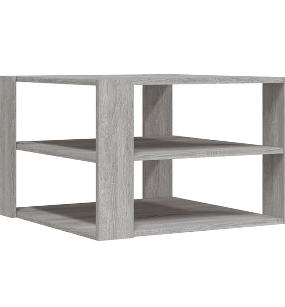 Couchtisch Grau Sonoma 59,5x59,5x40 cm Holzwerkstoff