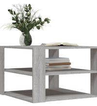Couchtisch Grau Sonoma 59,5x59,5x40 cm Holzwerkstoff