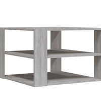 Couchtisch Grau Sonoma 59,5x59,5x40 cm Holzwerkstoff
