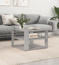 Couchtisch Grau Sonoma 59,5x59,5x40 cm Holzwerkstoff