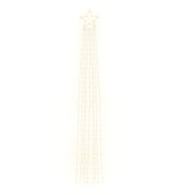 Weihnachtsbaum-Beleuchtung 320 LEDs Warmweiß 375 cm