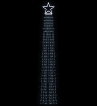 Weihnachtsbaum-Beleuchtung 320 LEDs Kaltweiß 375 cm