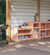 Outdoor-Küchenschränke 2 Stk. Massivholz Douglasie