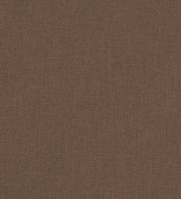Clubsessel mit Fußhocker Braun Stoff