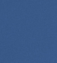 Clubsessel mit Fußhocker Blau Stoff