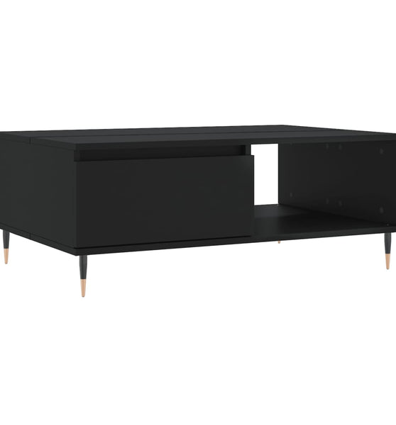 Couchtisch Schwarz 90x60x35 cm Holzwerkstoff