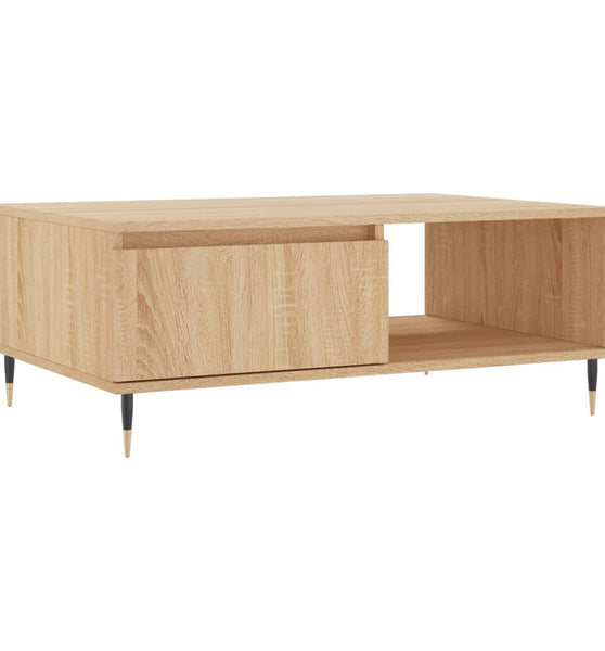 Couchtisch Sonoma-Eiche 90x60x35 cm Holzwerkstoff