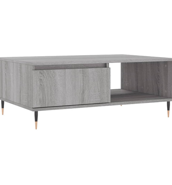 Couchtisch Grau Sonoma 90x60x35 cm Holzwerkstoff