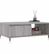Couchtisch Grau Sonoma 90x60x35 cm Holzwerkstoff