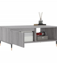Couchtisch Grau Sonoma 90x60x35 cm Holzwerkstoff
