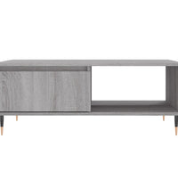 Couchtisch Grau Sonoma 90x60x35 cm Holzwerkstoff