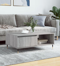 Couchtisch Grau Sonoma 90x60x35 cm Holzwerkstoff