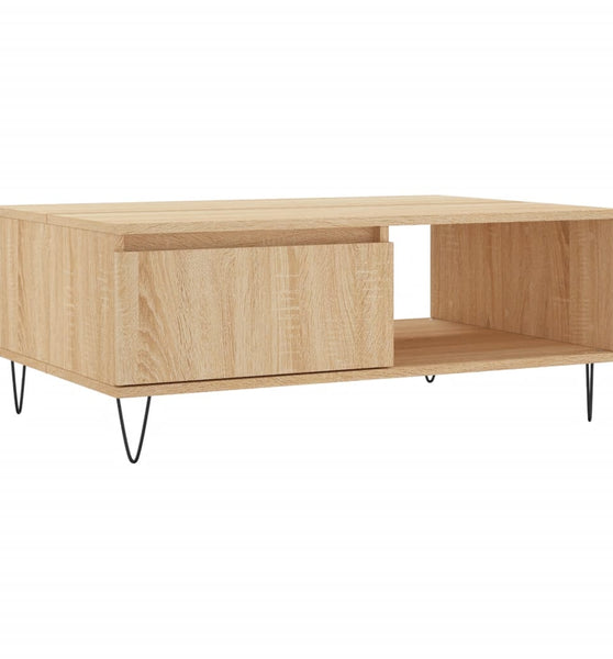 Couchtisch Sonoma-Eiche 90x60x35 cm Holzwerkstoff