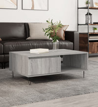 Couchtisch Grau Sonoma 90x60x35 cm Holzwerkstoff