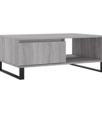 Couchtisch Grau Sonoma 90x60x35 cm Holzwerkstoff