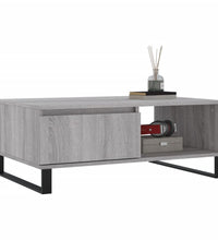 Couchtisch Grau Sonoma 90x60x35 cm Holzwerkstoff