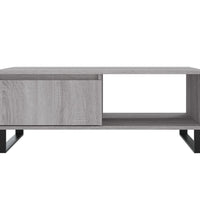 Couchtisch Grau Sonoma 90x60x35 cm Holzwerkstoff