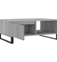 Couchtisch Grau Sonoma 90x60x35 cm Holzwerkstoff