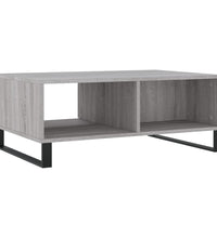 Couchtisch Grau Sonoma 90x60x35 cm Holzwerkstoff