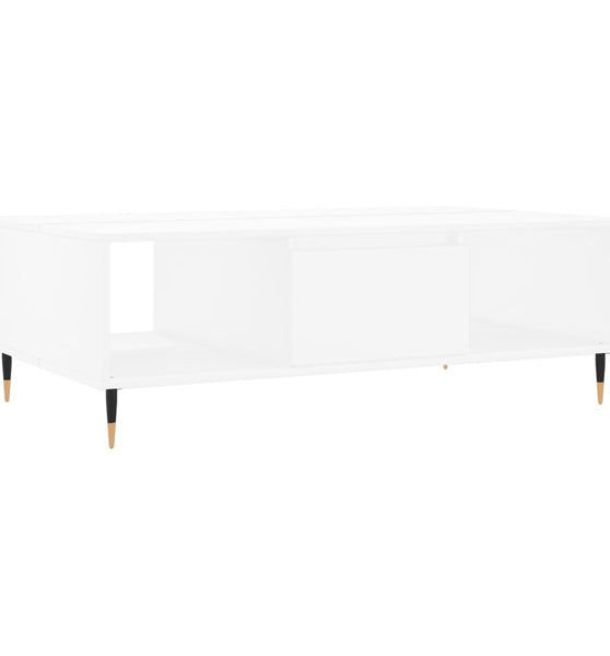 Couchtisch Weiß 104x60x35 cm Holzwerkstoff