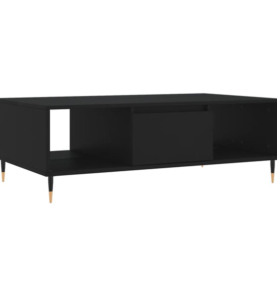 Couchtisch Schwarz 104x60x35 cm Holzwerkstoff