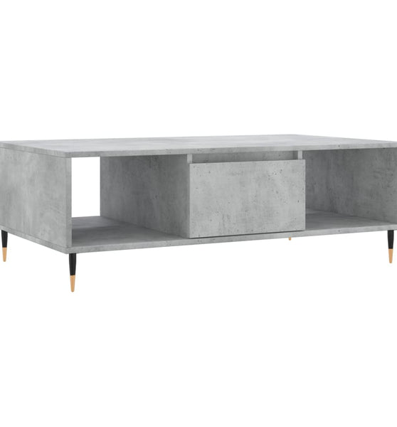 Couchtisch Betongrau 104x60x35 cm Holzwerkstoff