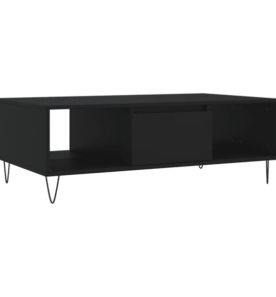 Couchtisch Schwarz 104x60x35 cm Holzwerkstoff