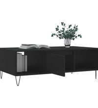 Couchtisch Schwarz 104x60x35 cm Holzwerkstoff