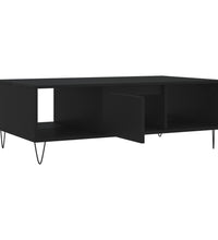 Couchtisch Schwarz 104x60x35 cm Holzwerkstoff