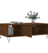 Couchtisch Braun Eichen-Optik 104x60x35 cm Holzwerkstoff