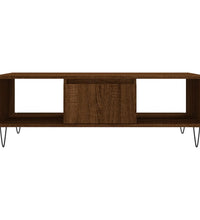 Couchtisch Braun Eichen-Optik 104x60x35 cm Holzwerkstoff