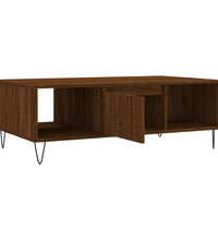 Couchtisch Braun Eichen-Optik 104x60x35 cm Holzwerkstoff