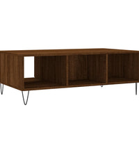 Couchtisch Braun Eichen-Optik 104x60x35 cm Holzwerkstoff