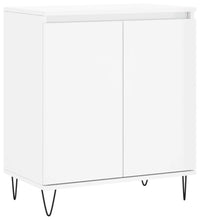 Sideboard Hochglanz-Weiß 60x35x70 cm Holzwerkstoff